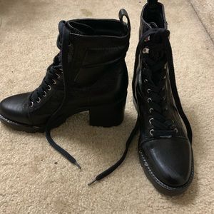 Marc Fischer Heeled Combat Boots